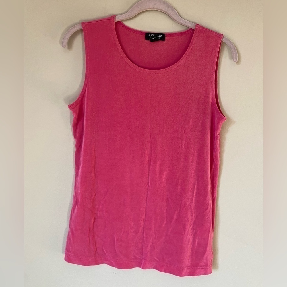 August Max Pink Tank Top M